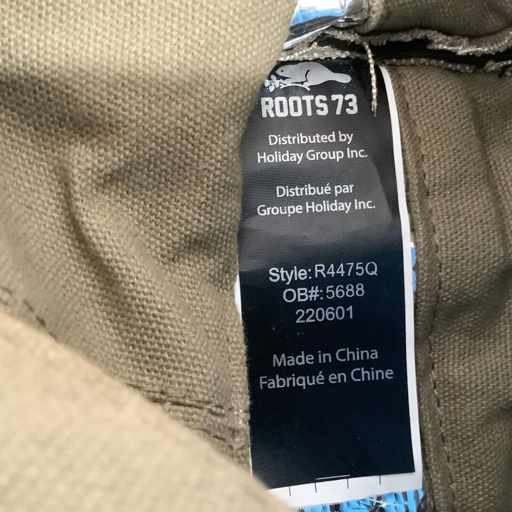 Vintage Orginal Roots 73 Canvas Insulated Backpack Olive Black - Picture 8 of 9